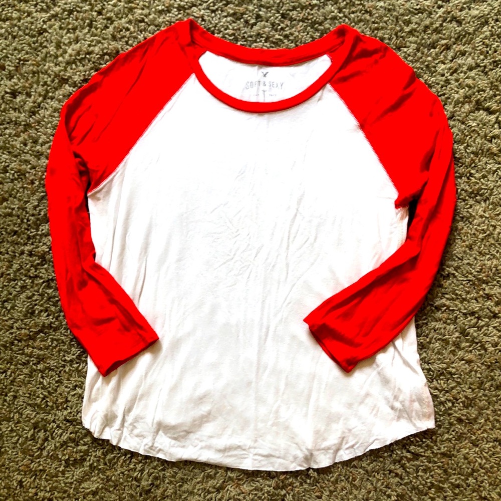 American eagle soft and sexy baseball tee